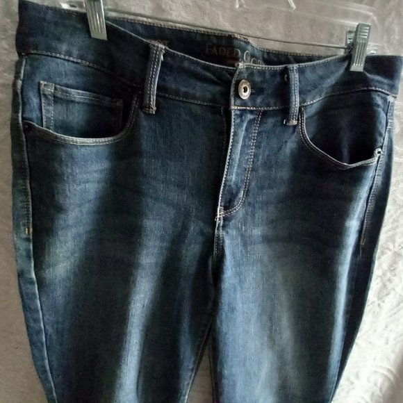 Faded Glory Size 12 Denim 5 Pocket Boot Cut Jeans (T-351) - Picture 4 of 9